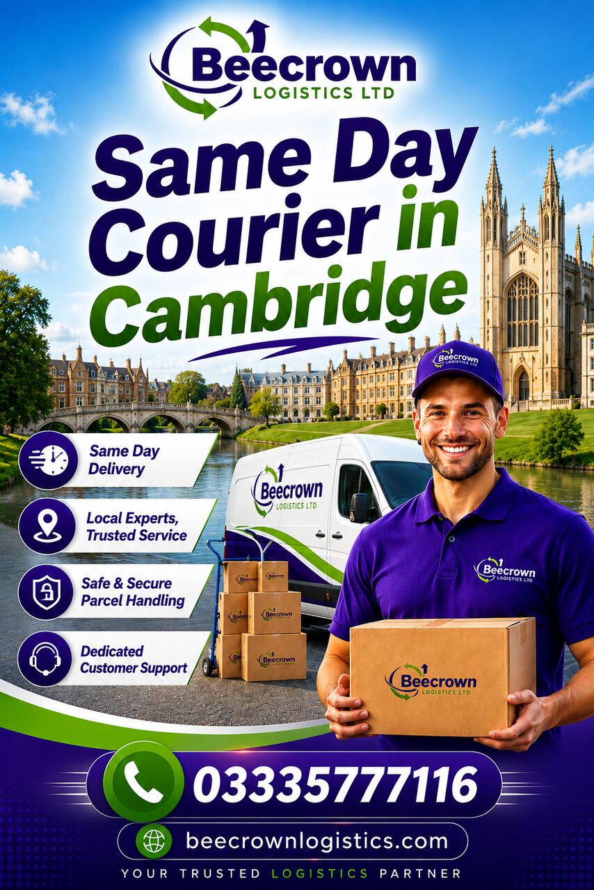 London, Logistics, Same Day Courier In Cambridge