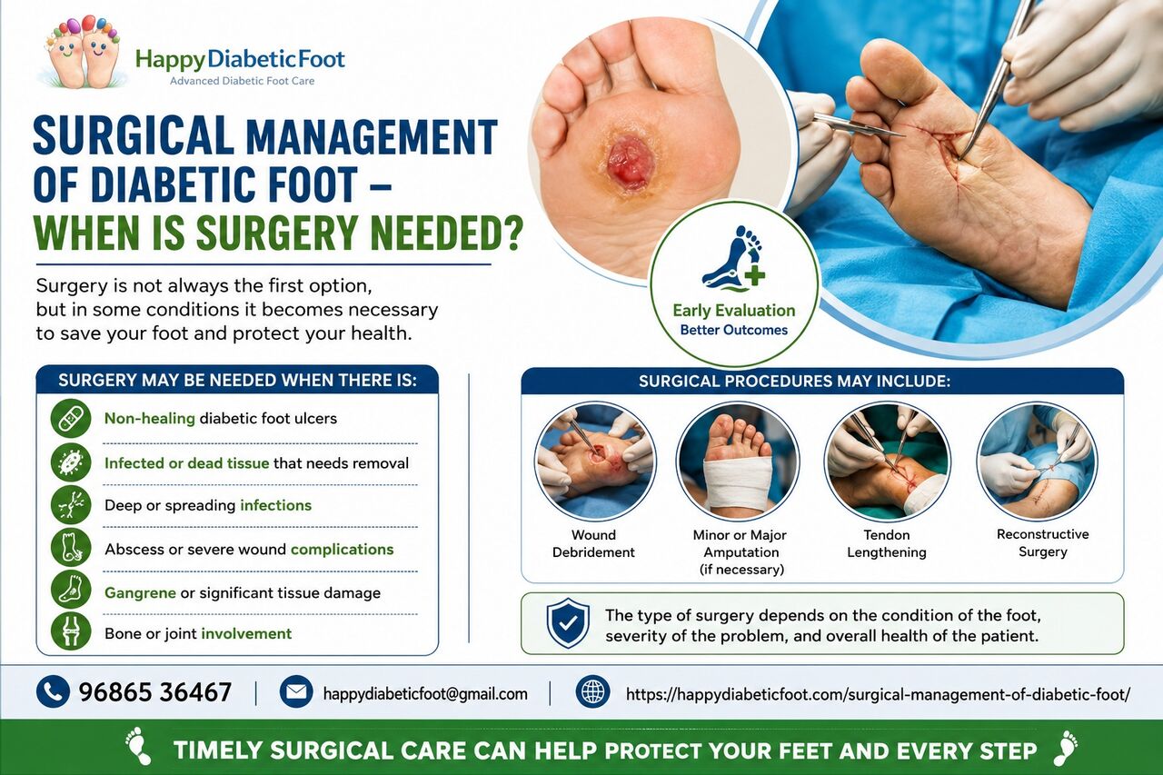 Bangalore, Health, Surgical Management Of Diabetic Foot &ndash; When Is Surgery Needed? - Dr. Uday Ravi