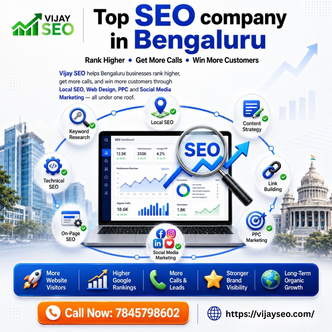 Bangalore, Web Design & Development, Top SEO Company In Bengaluru &ndash; Grow Your Business Online