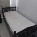 SAR 375,  New Wooden Bed 90cm X 190cm --- With Mattress