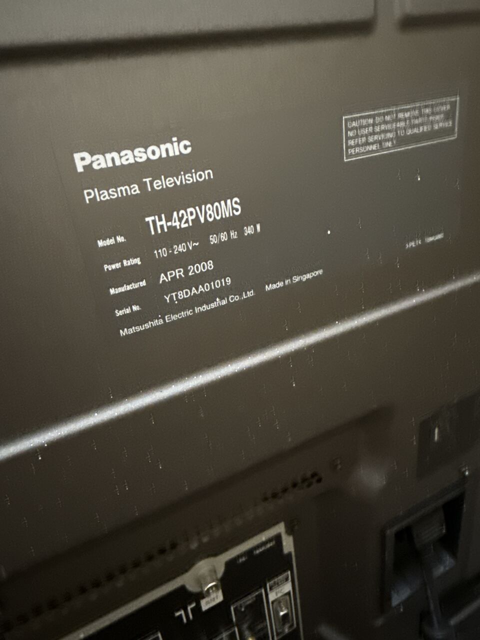 Riyadh, Appliances, SAR 200,  Panasonic 42&rdquo;, Non Smart Tv