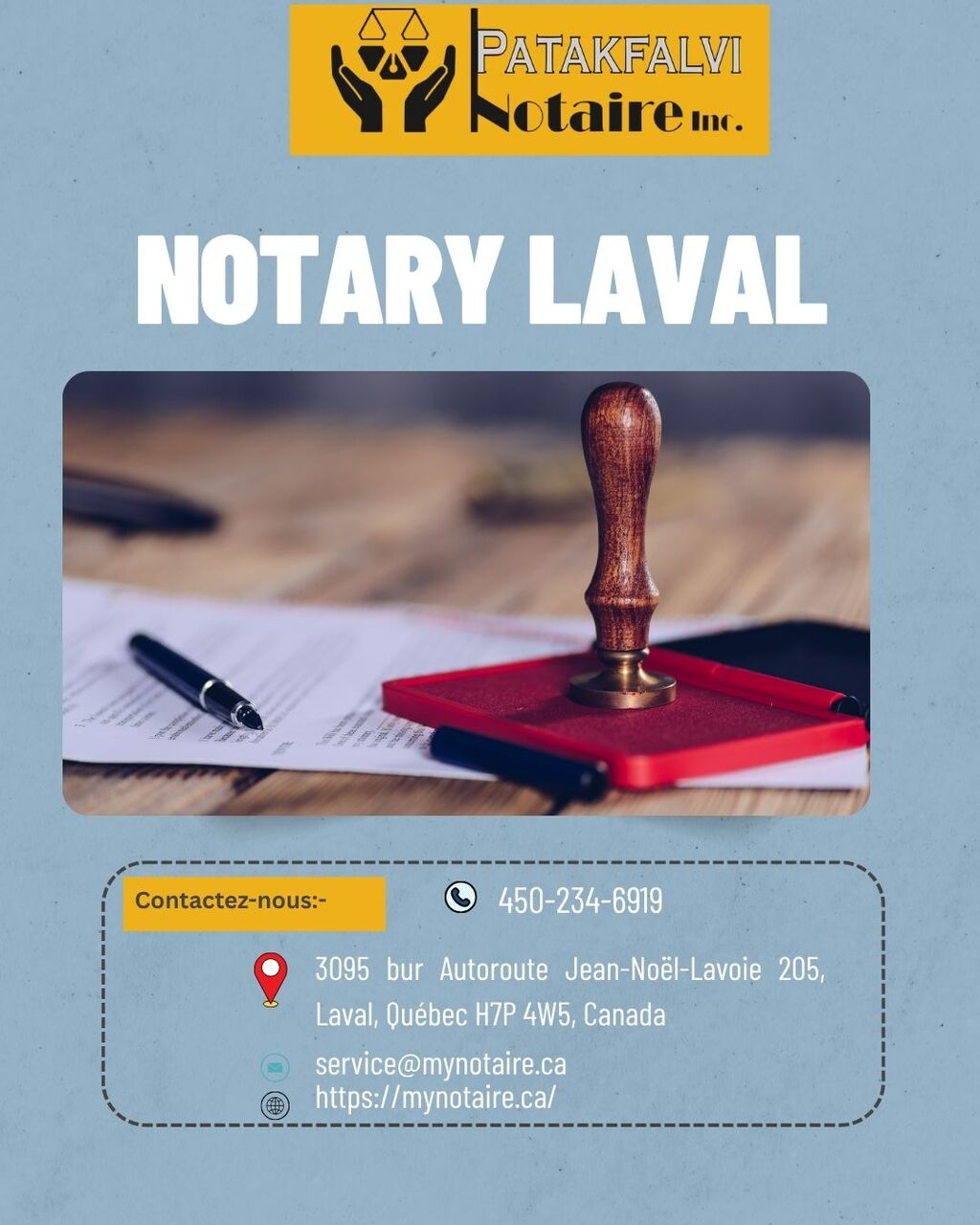 Toronto, Legal, Notary Laval