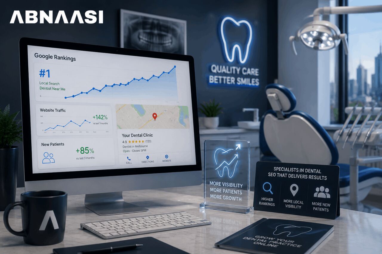 Melbourne, Web Design & Development, Team Of Specialists For Dental Clinic SEO Services In Melbourne