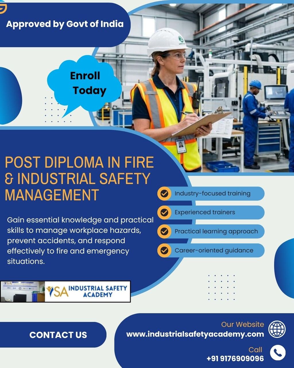 Chennai, Lessons Offered, Safety Institution In Chennai | Industrial Safety Management Course In Chennai