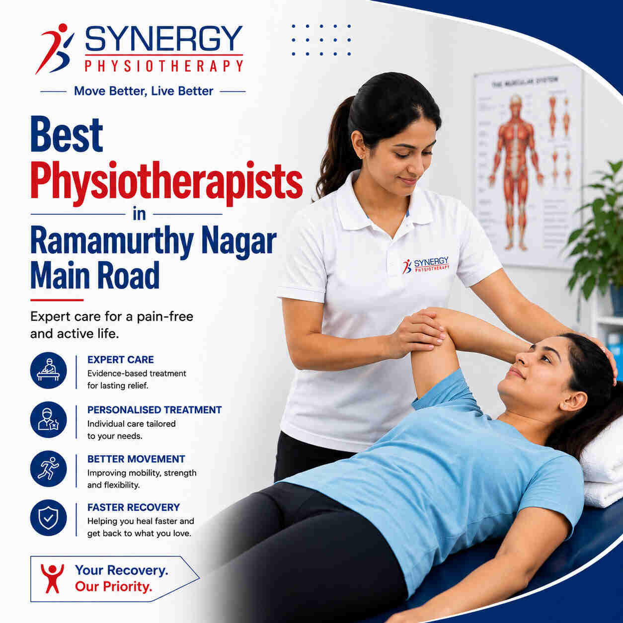 Mumbai, Health, Best Physiotherapists In Ramamurthy Nagar Main Road