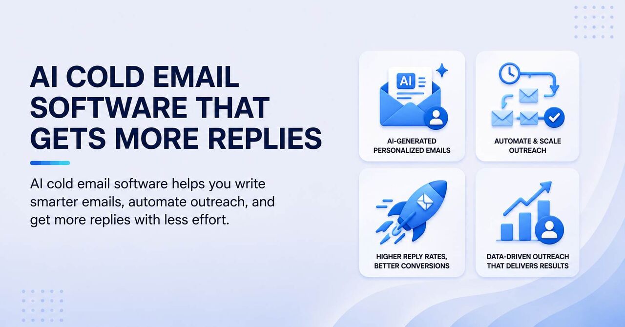 New York, Software, USD 30,  AI Cold Email Software For Smarter B2B Outreach