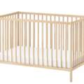 SAR 150,  IKEA Baby Crib + Changing Station