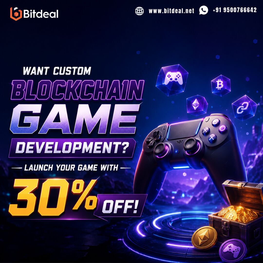 Dubai, Business, Want Custom Blockchain Game Development? Launch Your Game With 30% OFF!