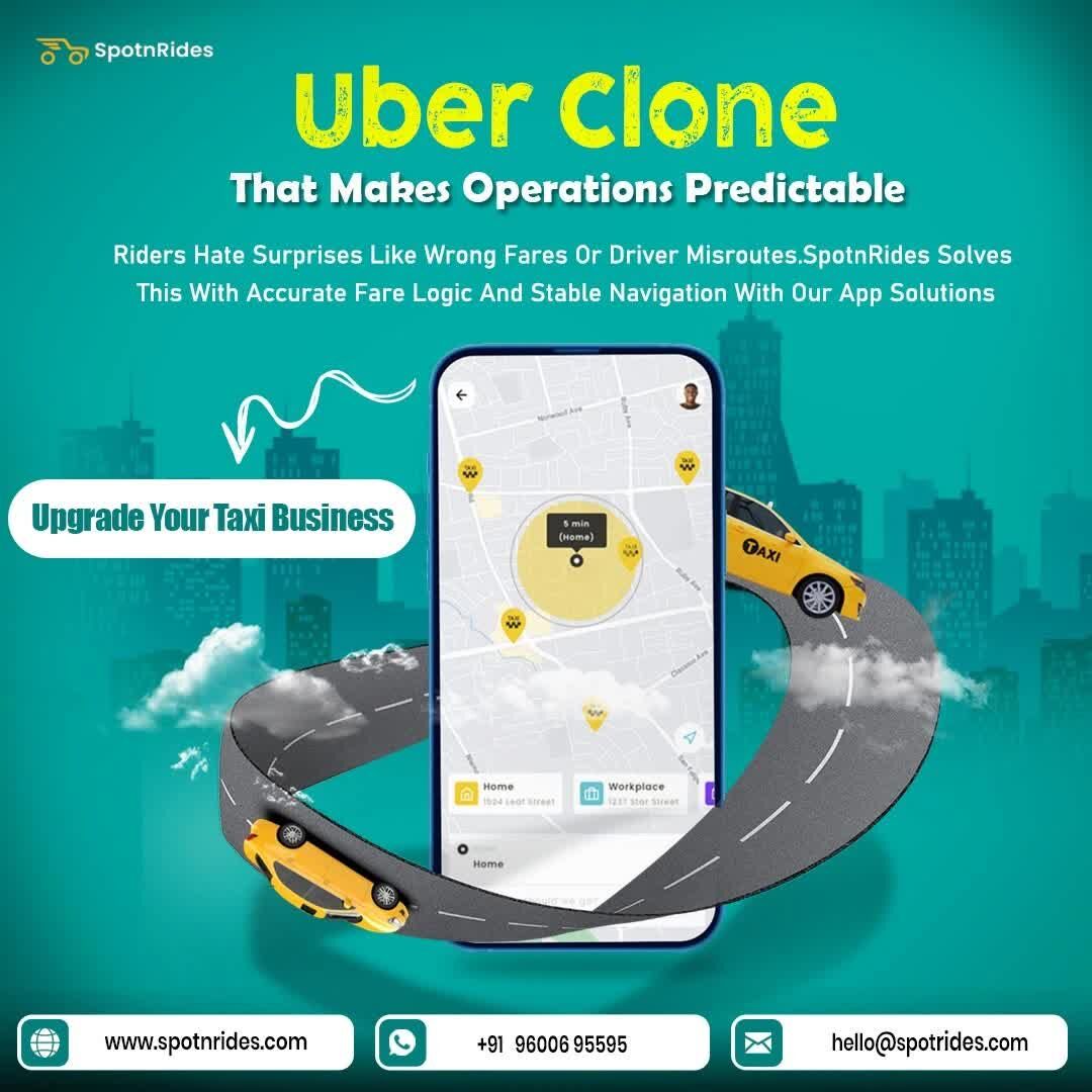 Toronto, Businesses For Sale, Launch An Advanced Uber Clone App With Smart Ride-Hailing Features