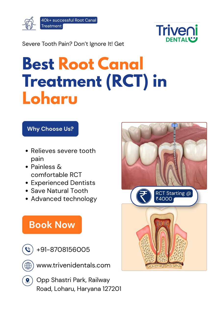 Haryana, Dental, Best Root Canal Treatment In Loharu | Triveni Dental