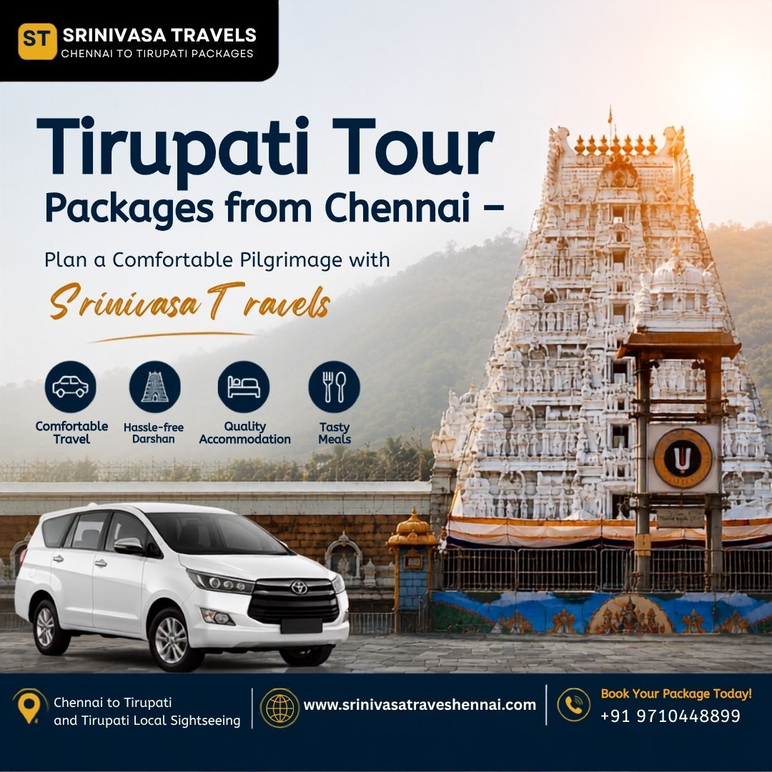 Chennai, Travel, Affordable Tirupati Tour Packages From Chennai &ndash; Srinivasa Travels