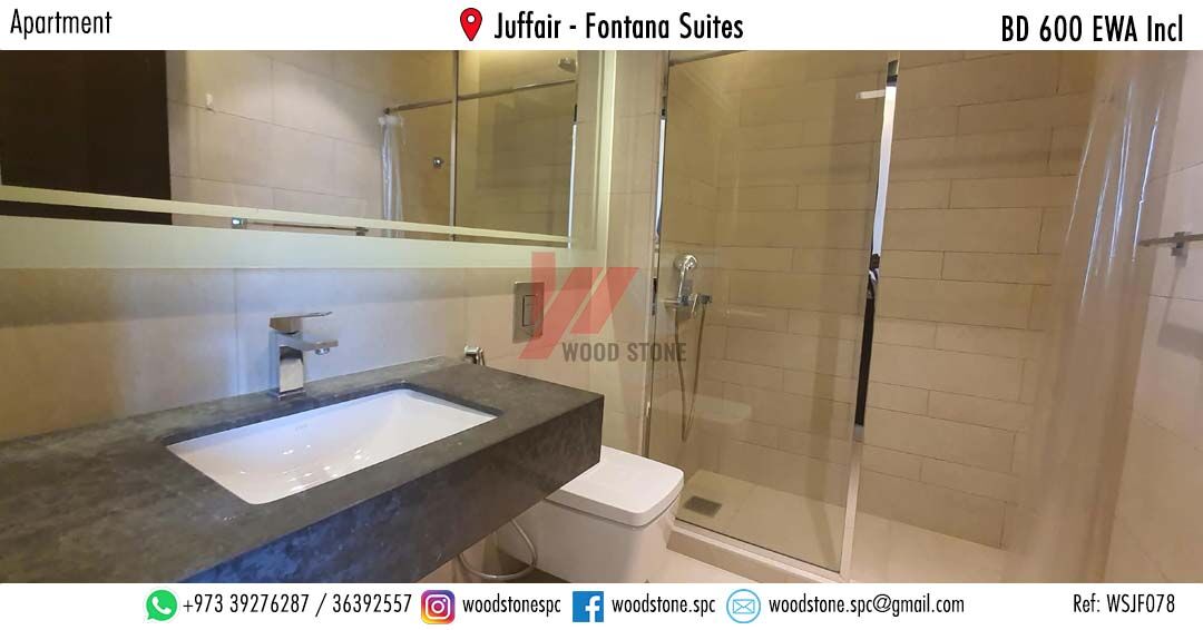 Juffair, Apartments, Flats, Houses & Villas, BHD 600/month,  Furnished,  2 BR,  140 Sq. Meter,  Furnished 2 Bedroom Apartment, Juffair - BD 600 Incl WSJF078