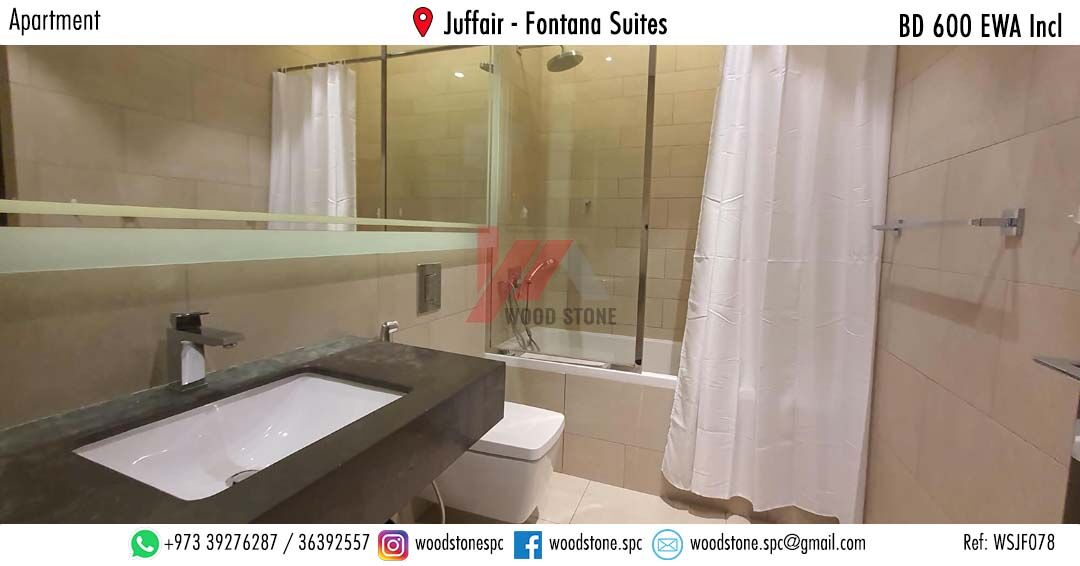 Juffair, Apartments, Flats, Houses & Villas, BHD 600/month,  Furnished,  2 BR,  140 Sq. Meter,  Furnished 2 Bedroom Apartment, Juffair - BD 600 Incl WSJF078