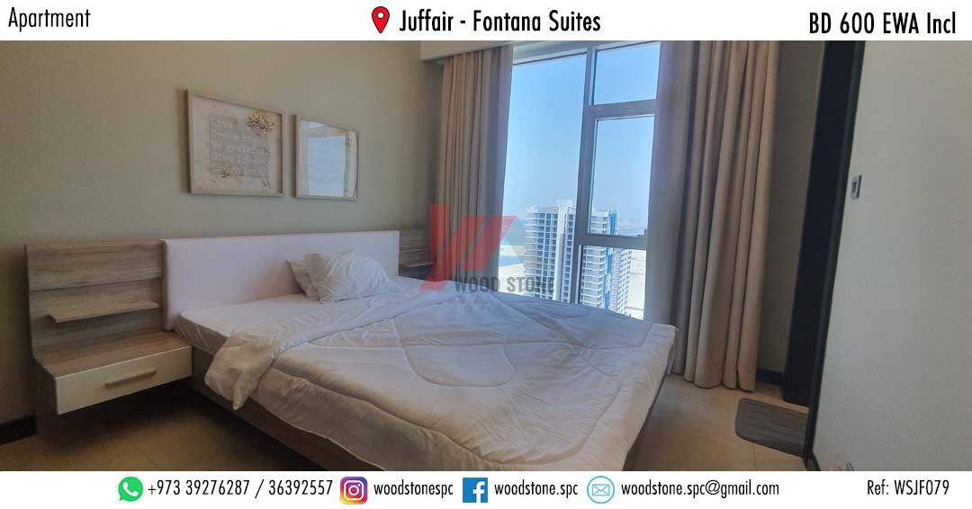 Juffair, Apartments, Flats, Houses & Villas, BHD 600/month,  Furnished,  2 BR,  140 Sq. Meter,  Furnished 2 Bedroom Apartment, Juffair - BD 600 Incl WSJF079