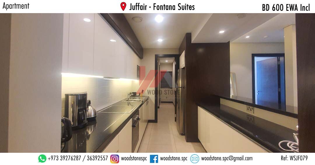 Juffair, Apartments, Flats, Houses & Villas, BHD 600/month,  Furnished,  2 BR,  140 Sq. Meter,  Furnished 2 Bedroom Apartment, Juffair - BD 600 Incl WSJF079