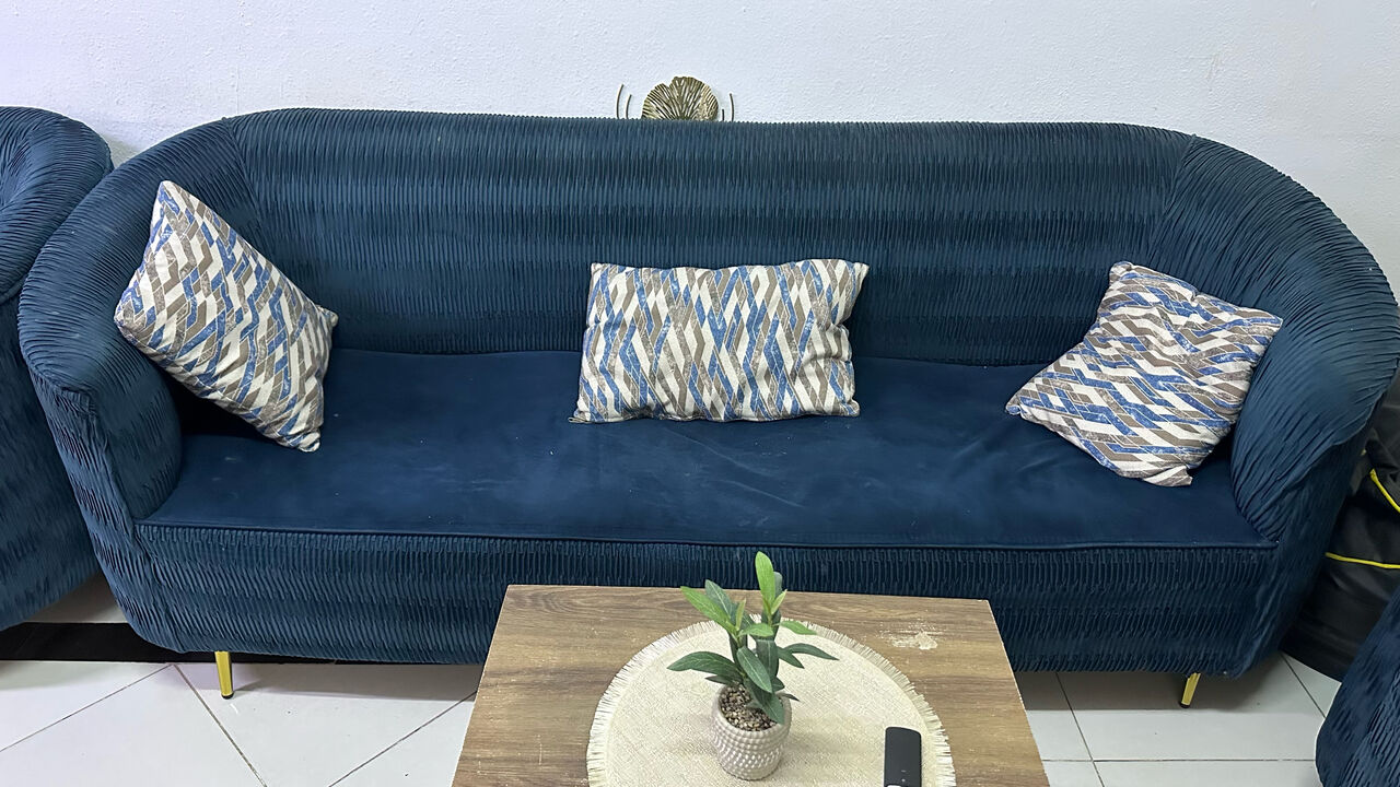 Riyadh, Furniture, SAR 350,  6 Seater Sofa Set For Sale Good Condition