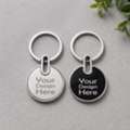 INR 75, Round Metal Keychains