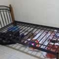 SAR 1,  Single Bed With Matters, 2 Door Cubboard, Mirror For Sale In Reasonable Price