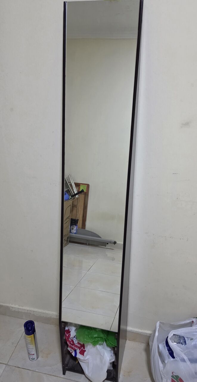 Akrabia, Furniture, SAR 1,  Single Bed With Matters, 2 Door Cubboard, Mirror For Sale In Reasonable Price