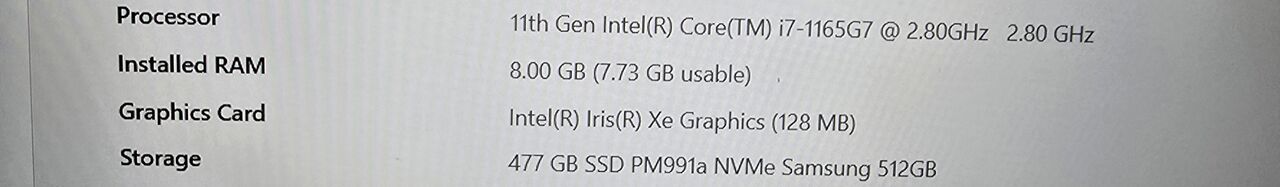 Jeddah, Computers, SAR 1800,  Dell Vostro I7 512gb NVME