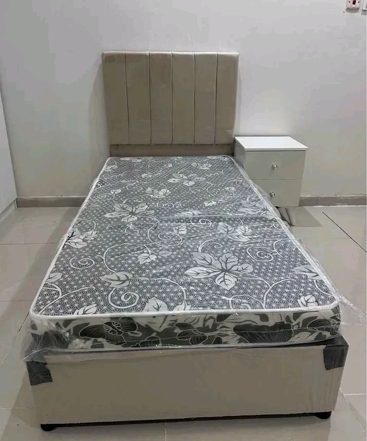 Jeddah, Furniture, SAR 270,  New Single Beds Available With Medicated Mattress For Sale