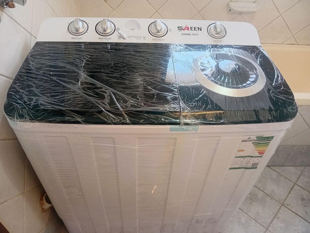 Jubail, Appliances, SAR 450,  10KG NEW BRAND WASHING MACHINE