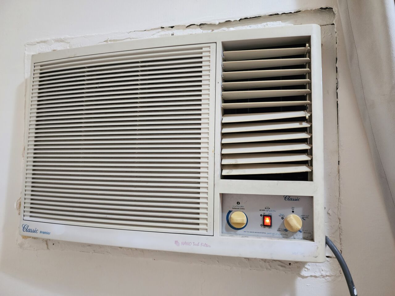 Al Khobar Al Shamalia, Air Conditioners, SAR 550,  Classic 1.5 Ton Window AC All Features Working