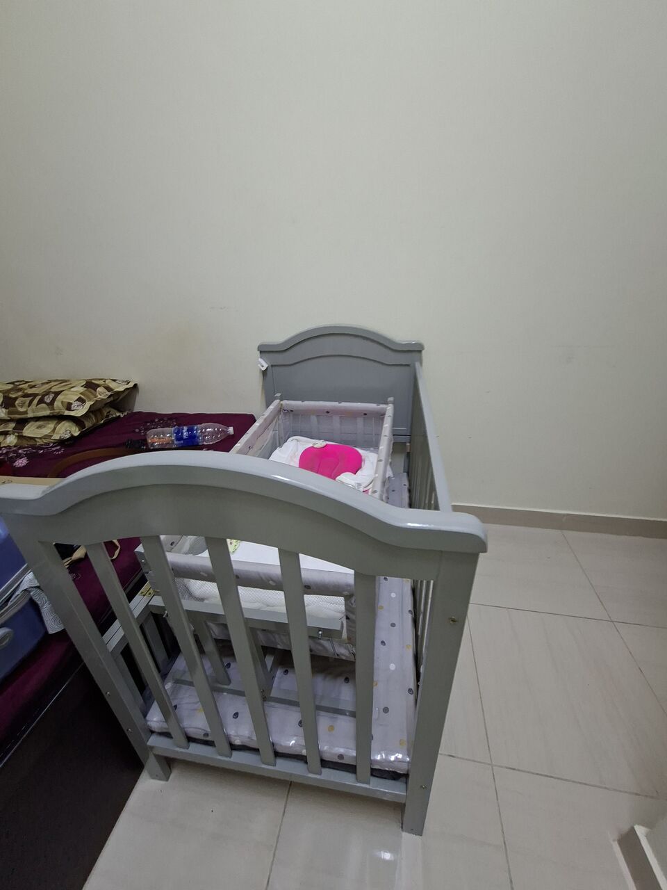 Manama, Furniture, BHD 35,  Baby Bed And Cradler  Price 35 Bd