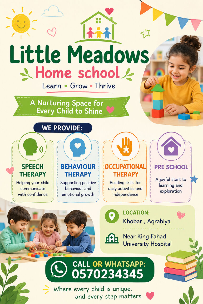 Akrabia, Lessons Offered, Speech , Behaviour And Occupational Therapy