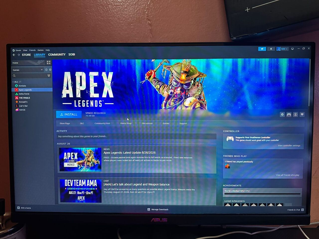 Al Murabba, Computers, SAR 550,  ASUS TUF Gaming Monitor