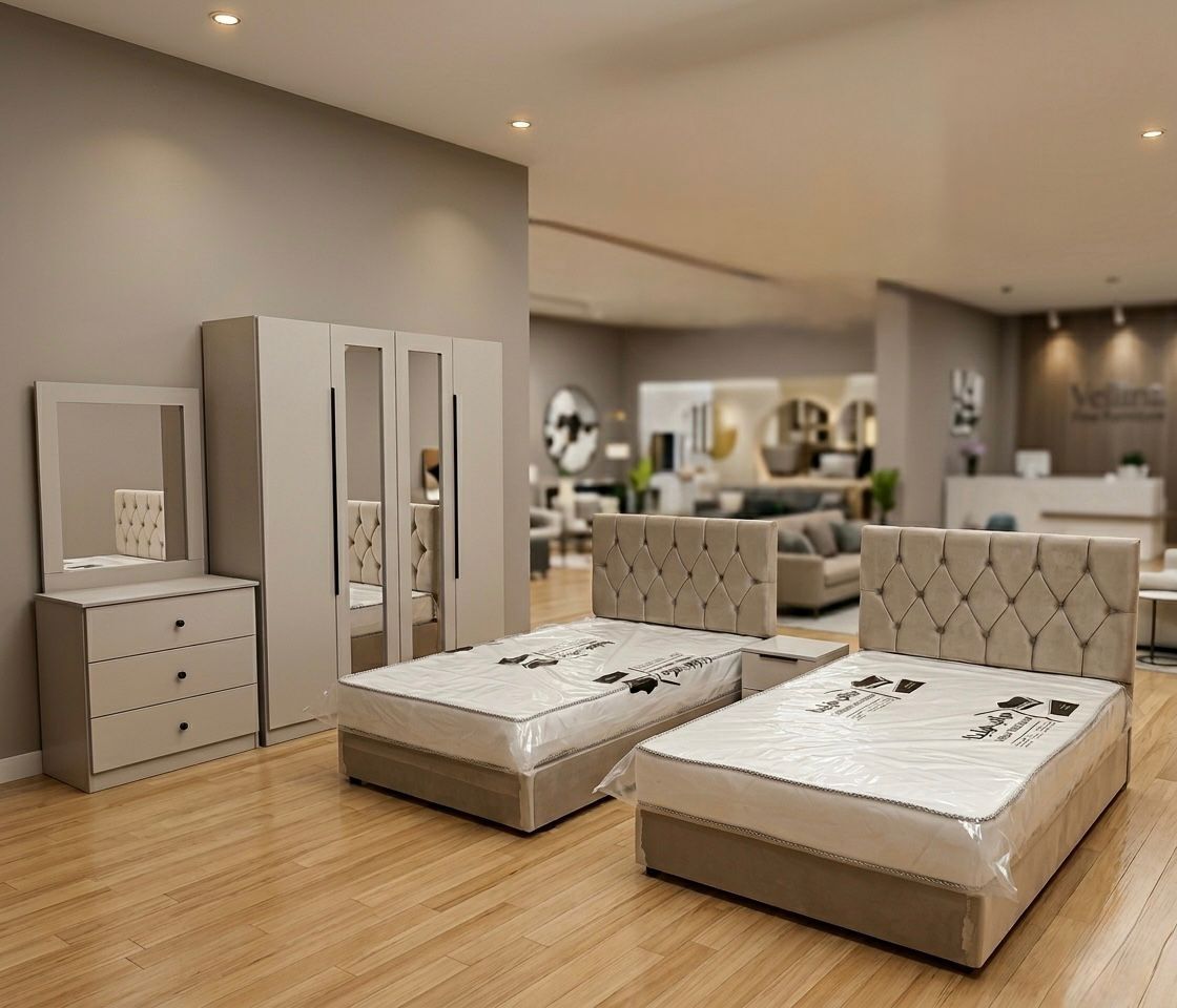 Jeddah, Furniture, SAR 1,  COMPLETE WOODEN BEDROOM FURNITURE SETS IN UNIQUE DESIGNS AND BEST QUALITY