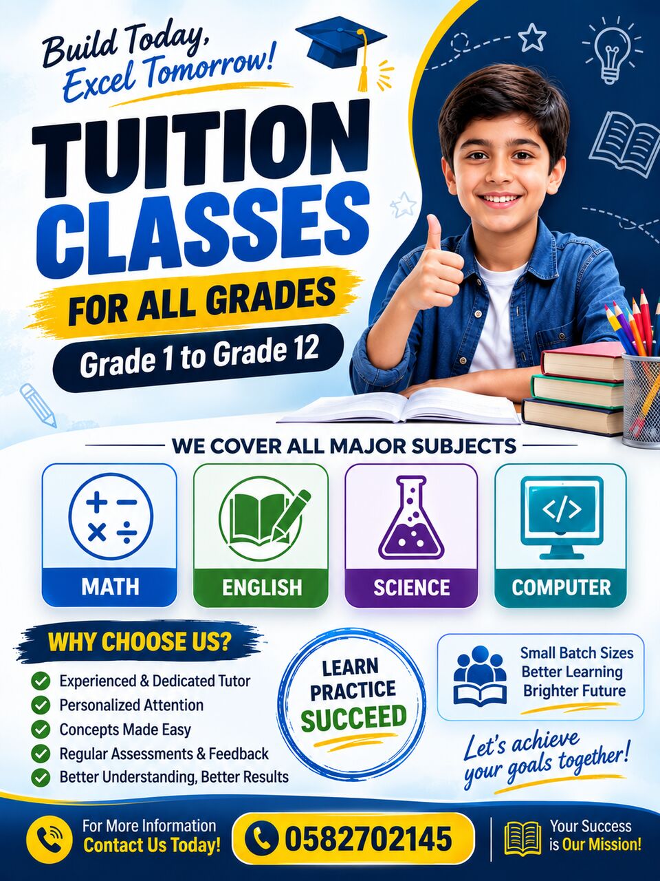 Yanbu, Lessons Offered, Your Teacher
