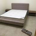 SAR 1000,  Bedset With Storage, Dressing Table & Mirror And 3 Door Cupboard For Sale