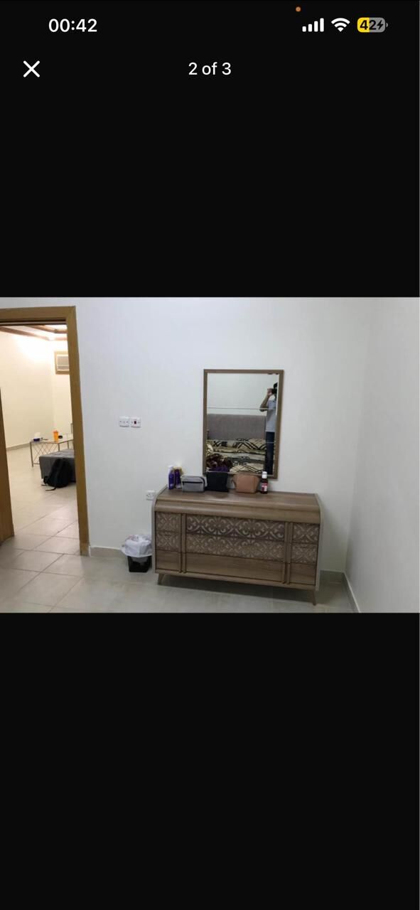 Riyadh, Furniture, SAR 1000,  Bedset With Storage, Dressing Table & Mirror And 3 Door Cupboard For Sale