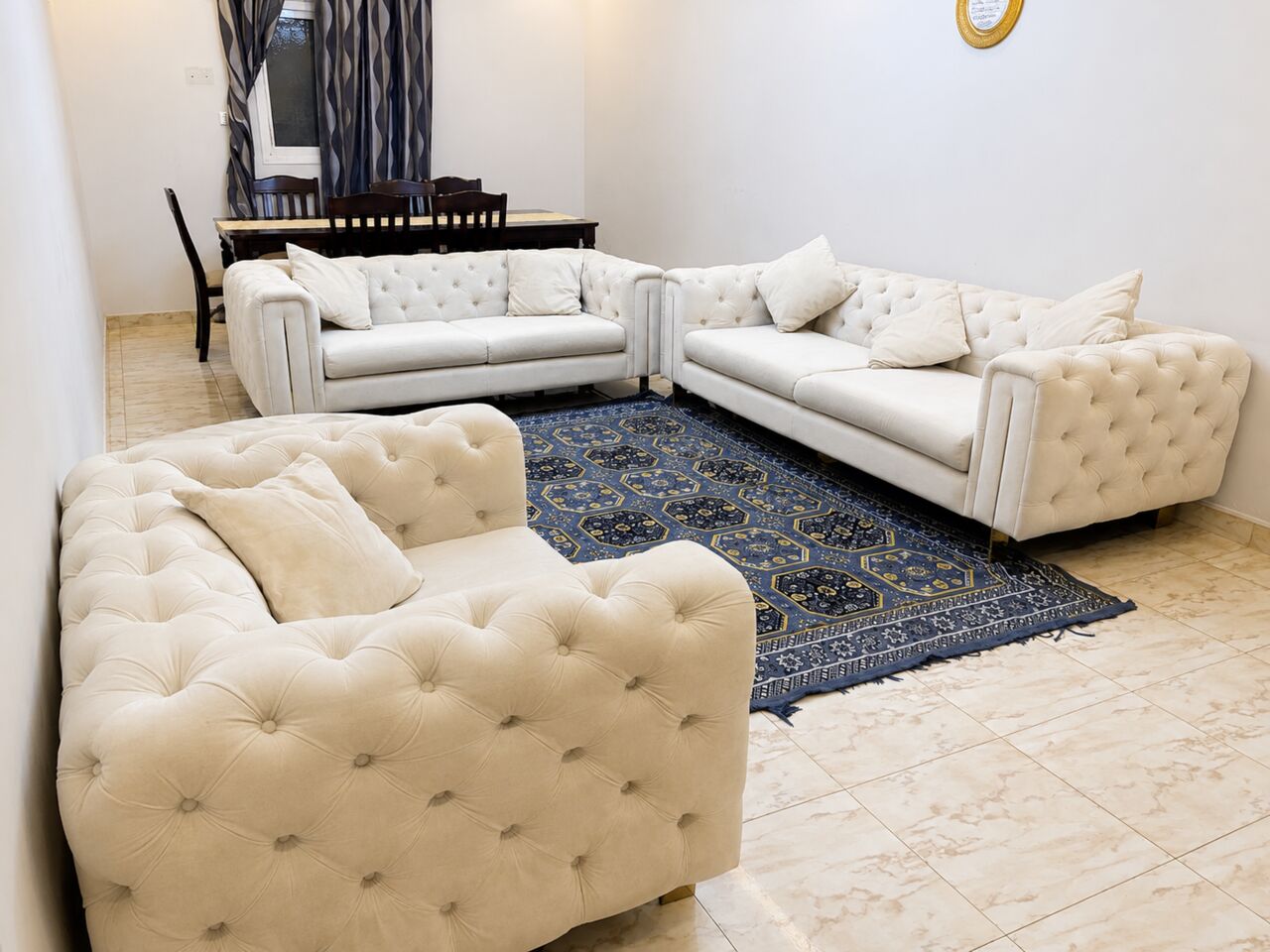 Riyadh, Housing Exchanges, SAR 46500/year,  3 BR,  Spacious Fully Furnished 3 Bedroom Apartment &ndash; Contract Takeover In Qurtubah