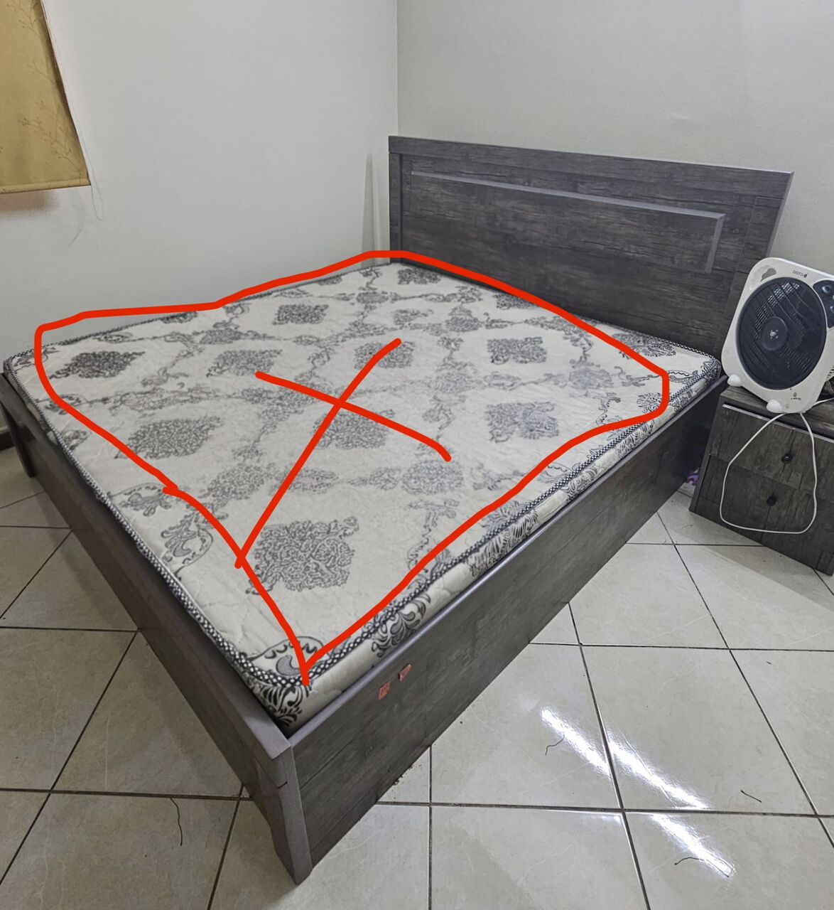Jeddah, Furniture, SAR 1800,  Full Bed Set (mattress Not Included)