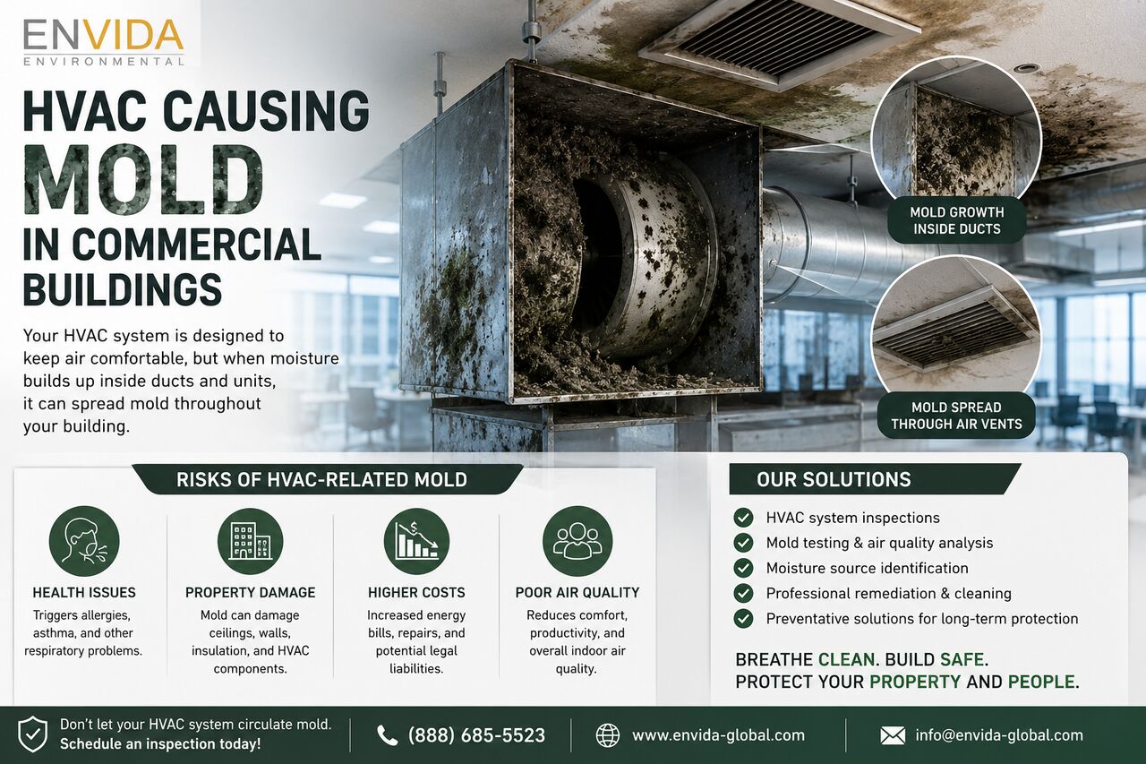 London, Household, HVAC Causing Mold In Commercial Buildings