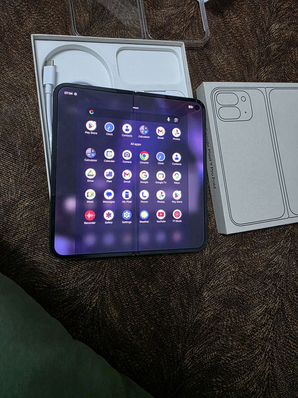 Khobar, Mobile Phones, SAR 3700,  Google Pixel 9pro Fold 256gb Full Fresh Only Serious Buyer Contact Me WhatsApp Or Call