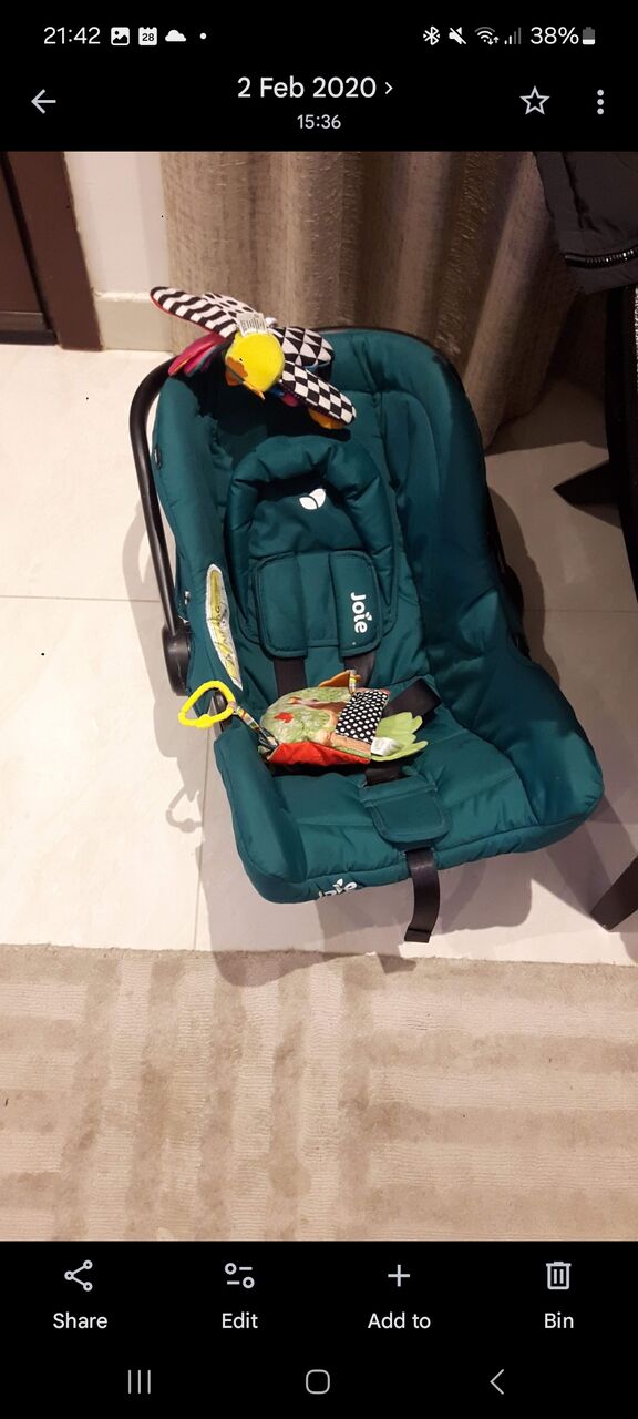 Riyadh, Baby & Kid Stuff, SAR 300,  Car Seat Stroller / Pushchair Car Adaptor Joie
