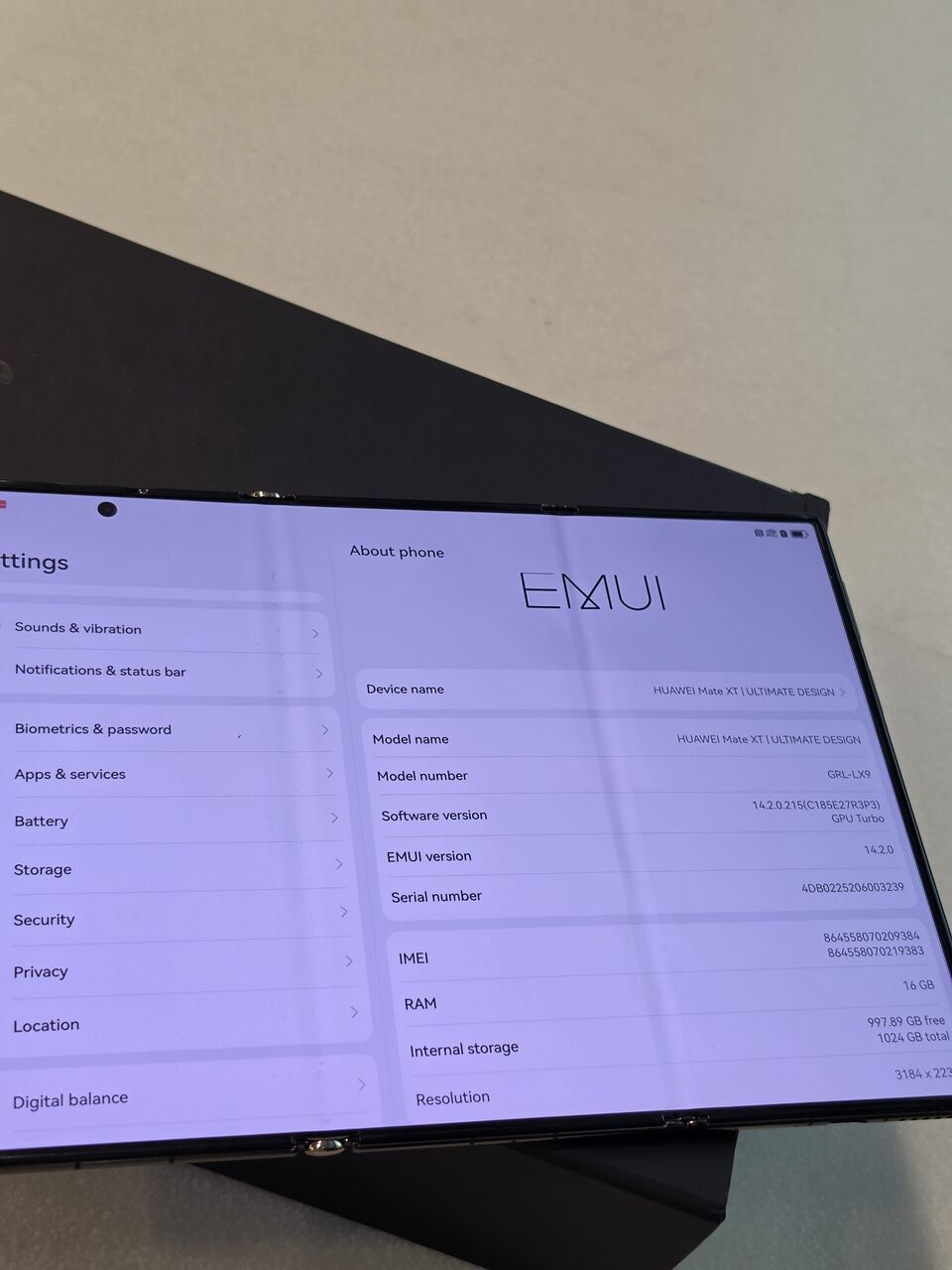 Dammam, Mobile Phones, SAR 5800,  Huawei Mate Xt 1TB 16GB RAM