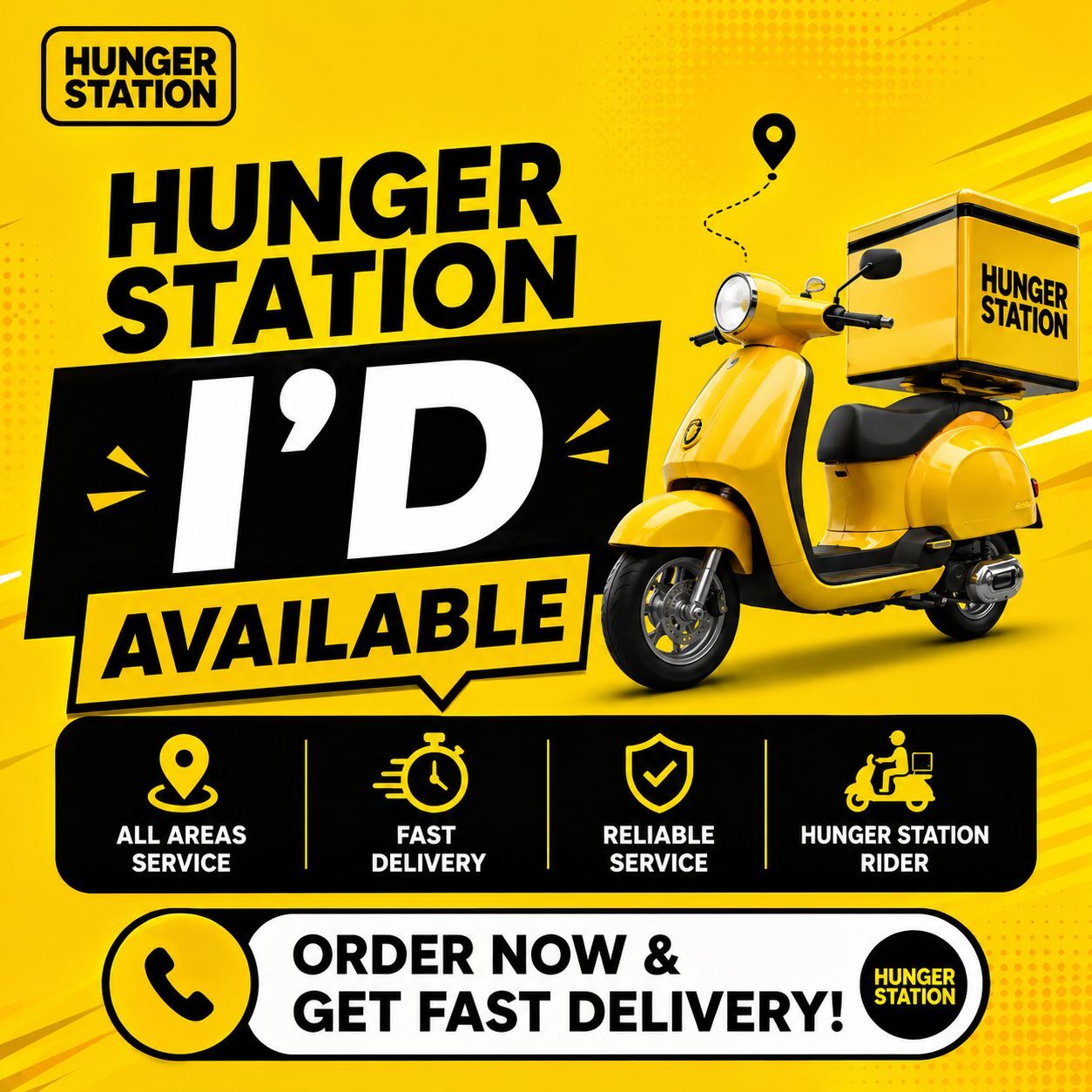 Khobar, Food Delivery, Hunger Station I