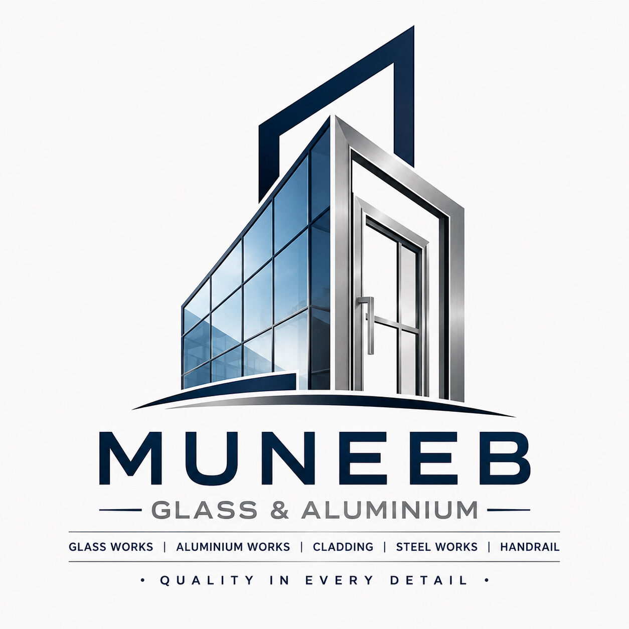 Riyadh, General, Aluminium And Glass Caldding Work