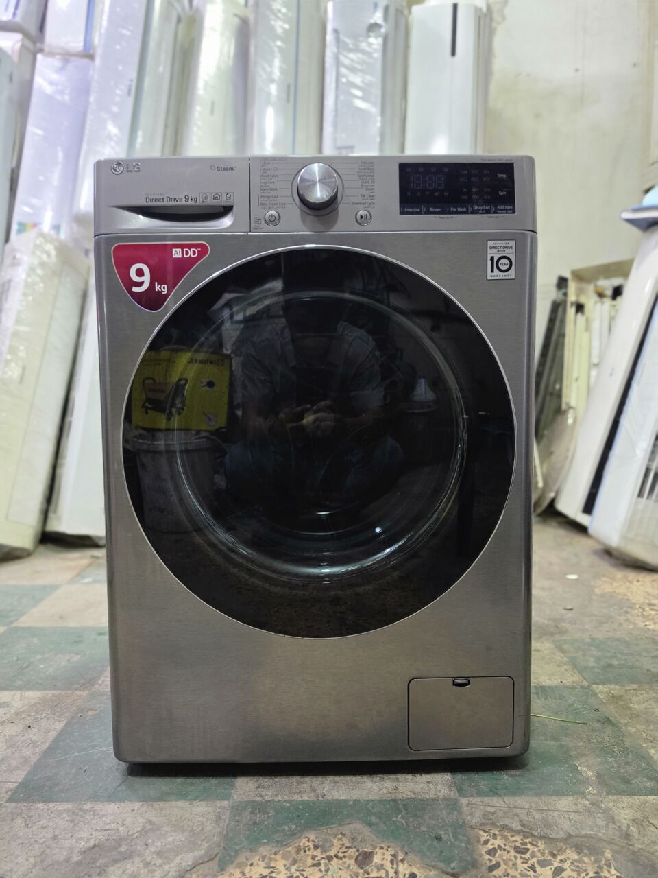 Al Batha, Appliances, SAR 1200,  LG 9KG Front Load Washing Machine &ndash; Inverter   Same As New Condition!
