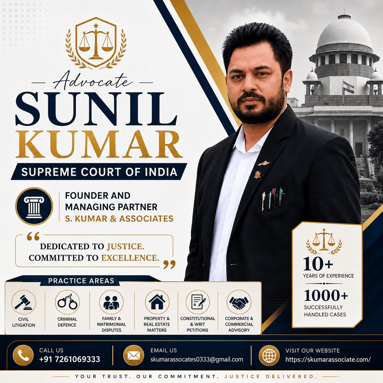 Mumbai, Legal, Supreme Court Advocate In Patna For SLPs, Appeals & RERA Matters | Advocate Sunil Kumar