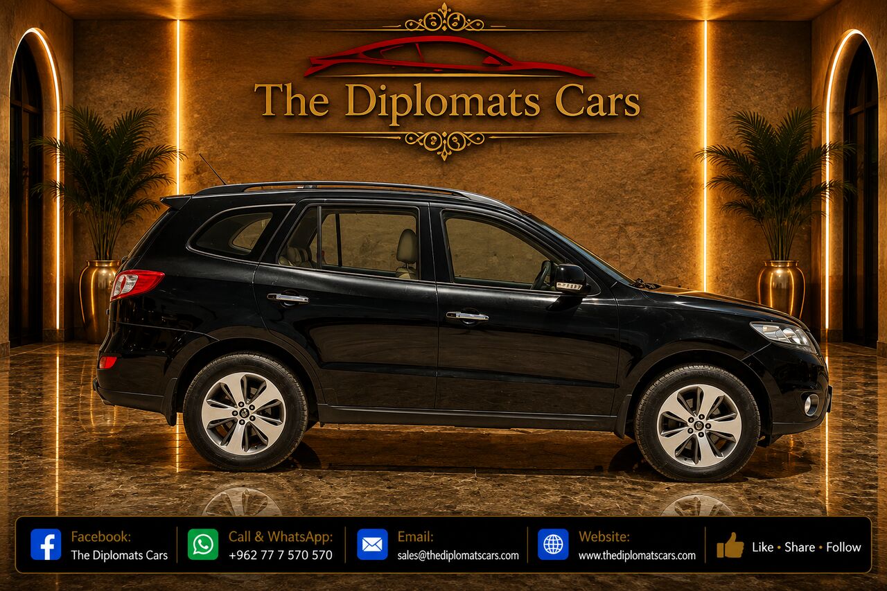 Amman, Vehicles, Cars & Trucks , JOD 3500,  Hyundai Santa Fe Limited,  2012,  Automatic,  86277 KM,   Diplomatic