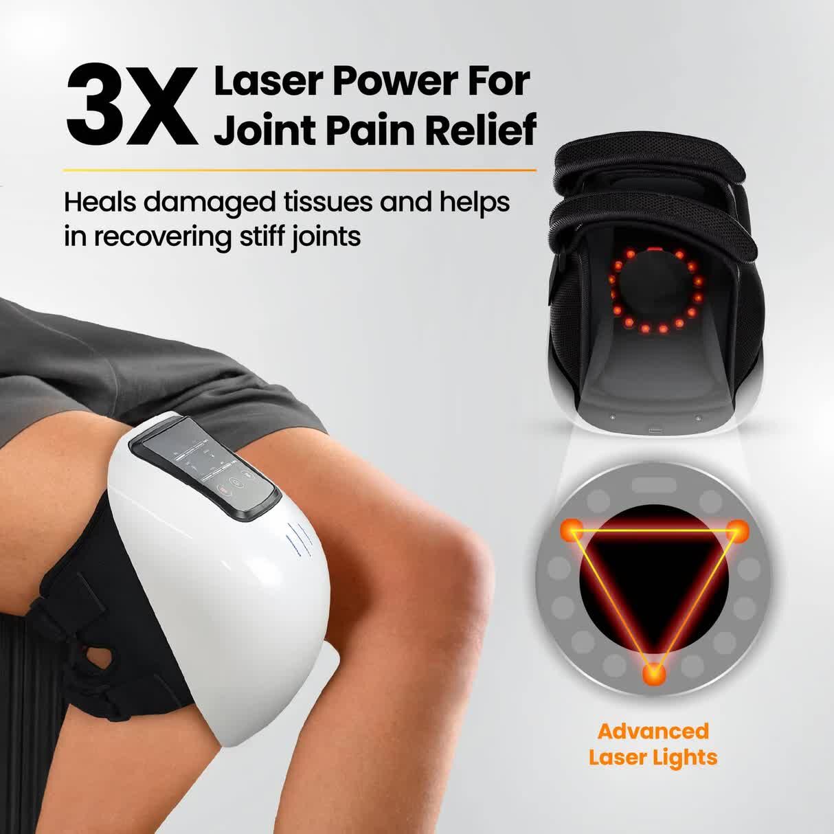 Ahmedabad, Health & Beauty Items, INR 3699,  UltraCare PRO Introduces UNIQ Smart Knee Massager For At-Home Knee Care