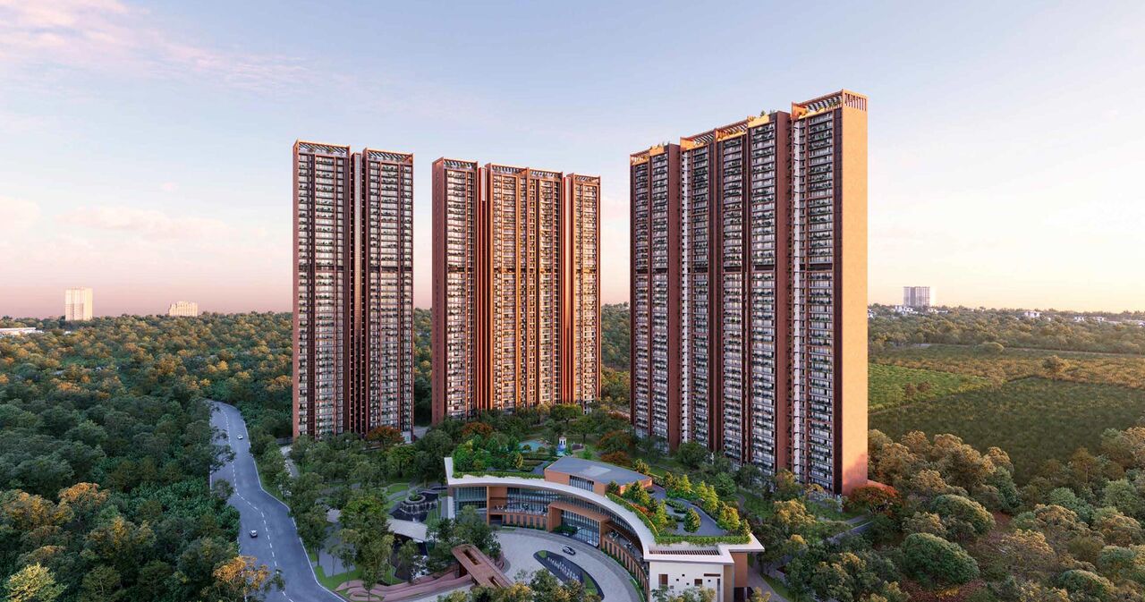 Gurgaon, Real Estate For Sale, INR 71000000,  3 BR,  2836 Sq. Meter,  Sobha Aranya Gurgaon- Modern Homes In A Green Setting