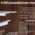 R-999 Concealed Door Closer