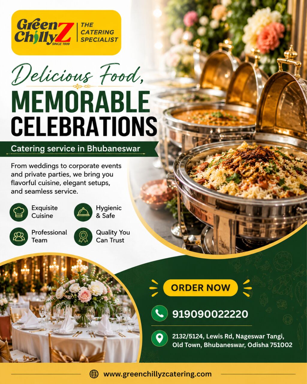 Bhubaneswar, Catering, Catering Service In Bhubaneswar