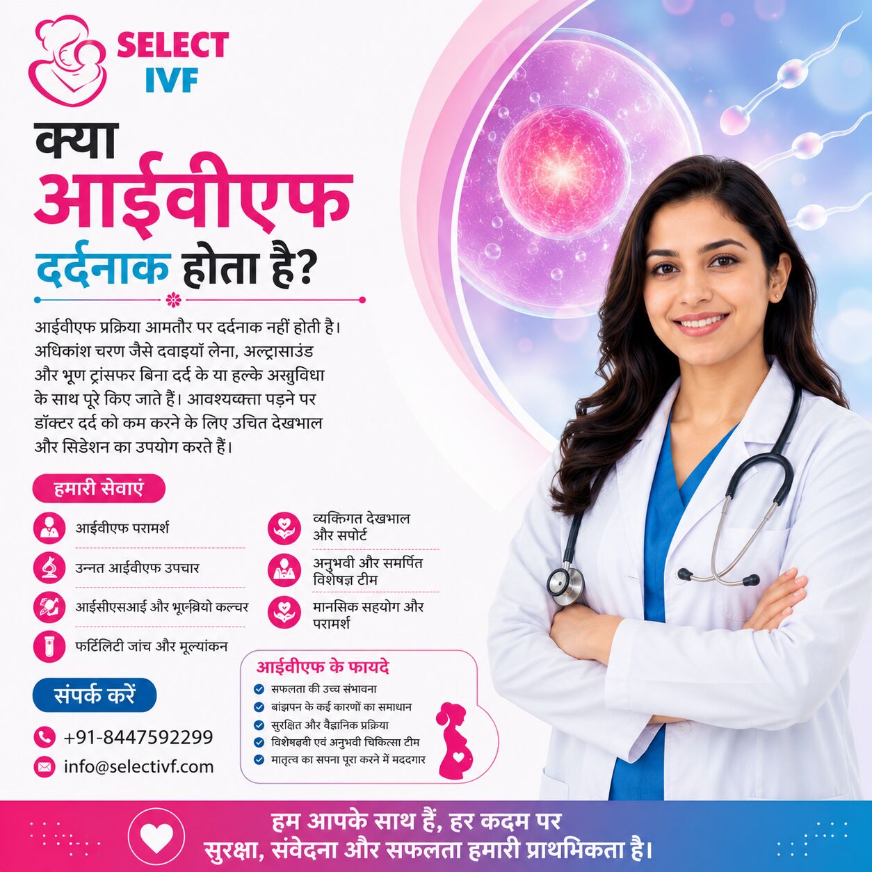 New Delhi, Health, क्या आईवीएफ दर्दनाक होता है?